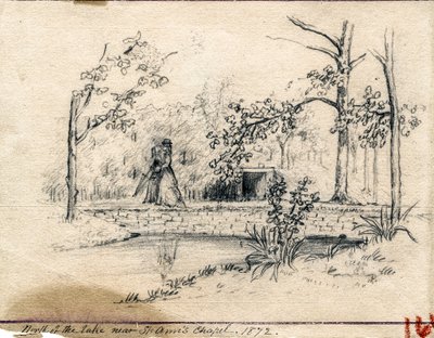 See in der Nähe der Shell-Kapelle von Maurice Schnell